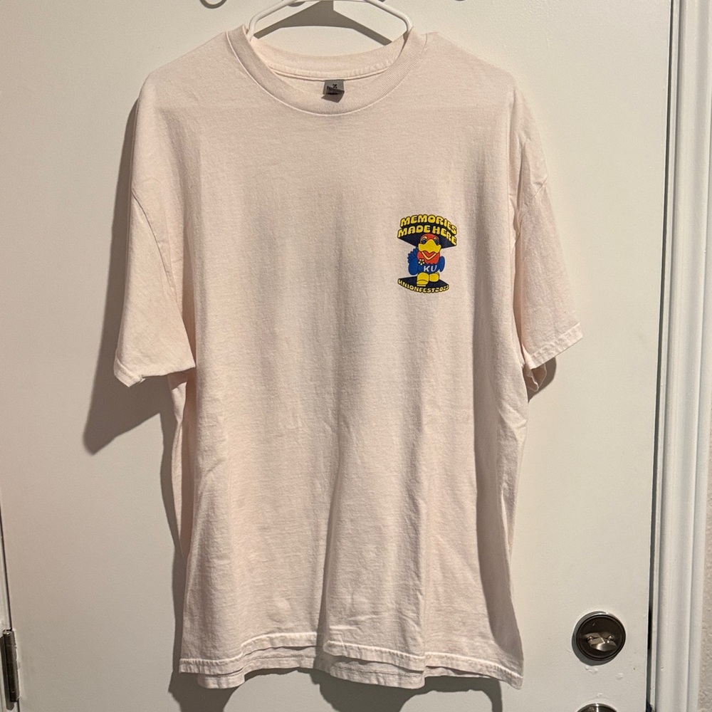 Classic Cream Graphic T-Shirt